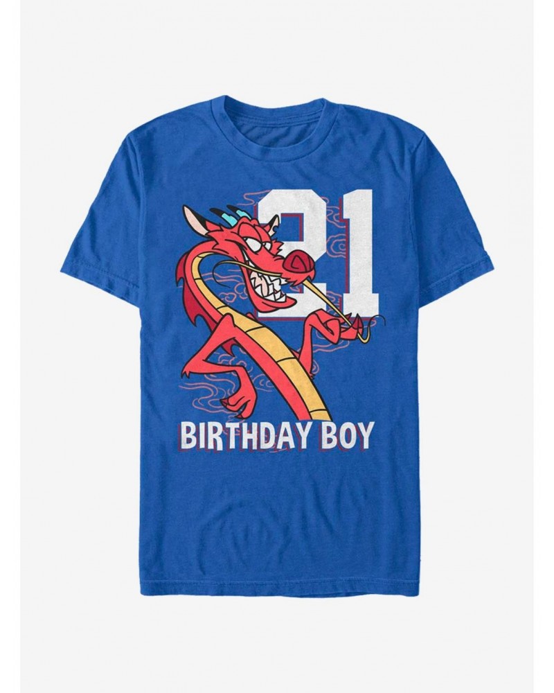 Disney Mulan Mushu Twenty-One T-Shirt $8.41 T-Shirts