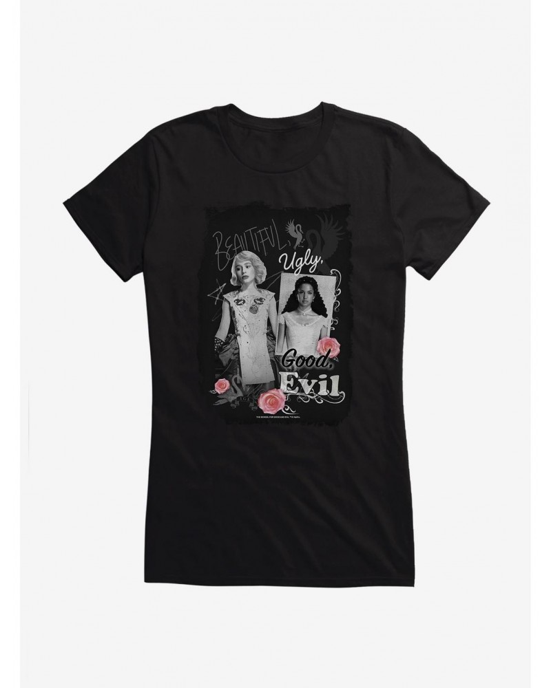 The School For Good And Evil Sophie & Agatha Scrapbook Girls T-Shirt $7.97 T-Shirts