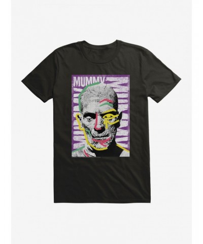 Universal Monsters The Mummy Face Paint T-Shirt $8.60 T-Shirts