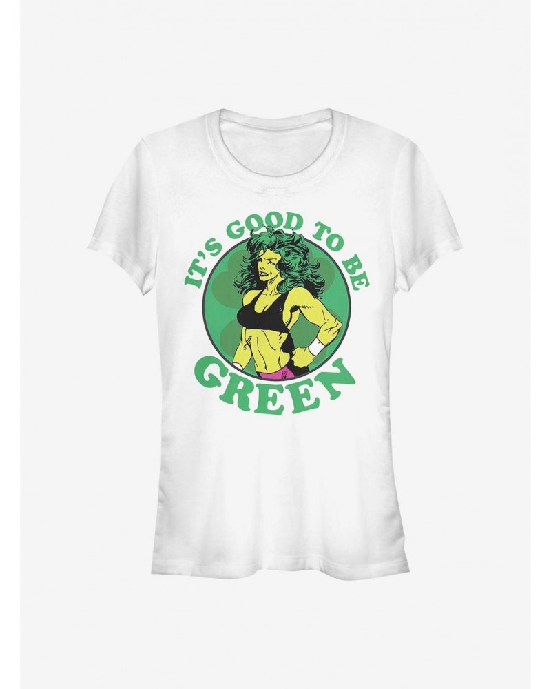 Marvel The Hulk She Hulk Green Girls T-Shirt $6.37 T-Shirts