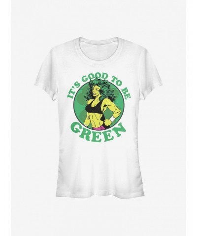 Marvel The Hulk She Hulk Green Girls T-Shirt $6.37 T-Shirts