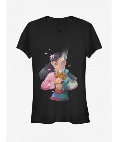 Disney Mulan Anime Mulan Girls T-Shirt $9.36 T-Shirts