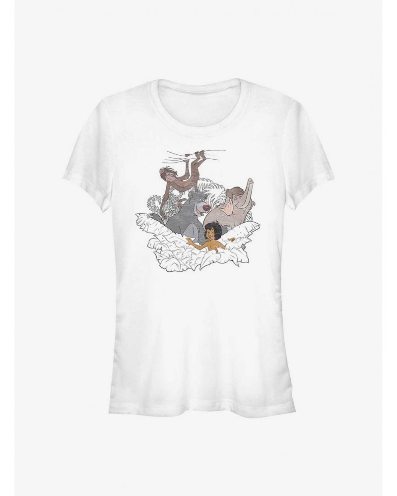 Disney The Jungle Book Wild Life Girls T-Shirt $6.57 T-Shirts