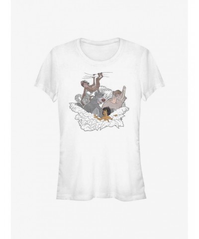 Disney The Jungle Book Wild Life Girls T-Shirt $6.57 T-Shirts