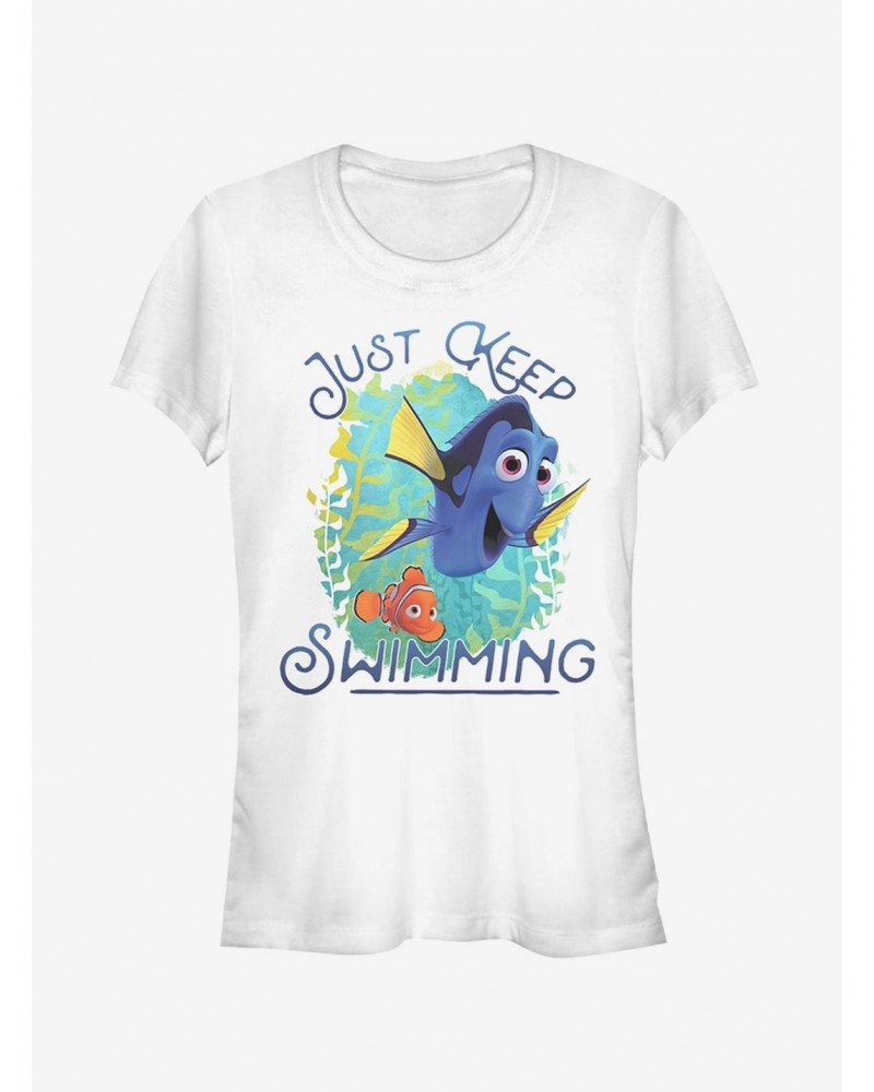 Disney Pixar Finding Dory Motivational Message Girls T-Shirt $7.57 T-Shirts