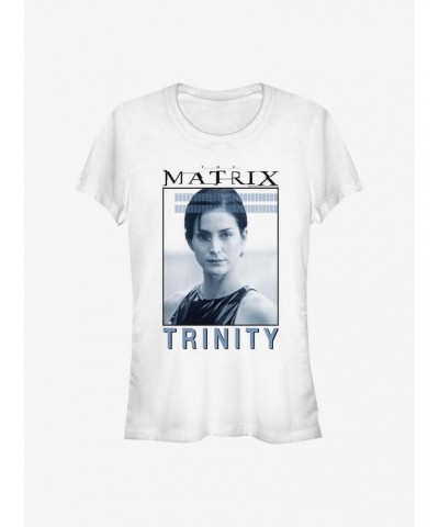 The Matrix Trinity Hero Shot Girls T-Shirt $7.93 T-Shirts