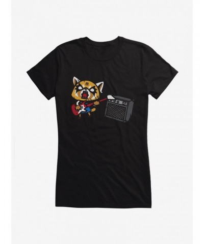 Aggretsuko Metal Shredding Girls T-Shirt $7.77 T-Shirts