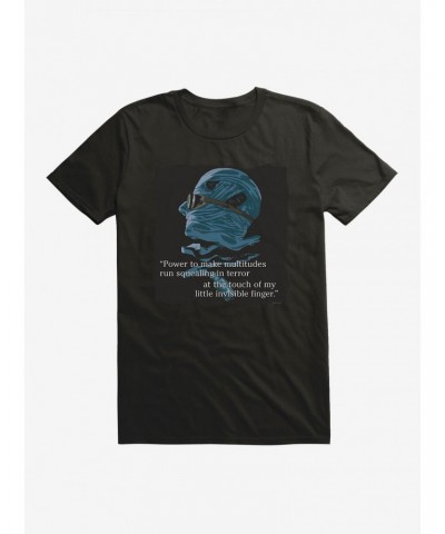 The Invisible Man Power Quote T-Shirt $6.88 T-Shirts