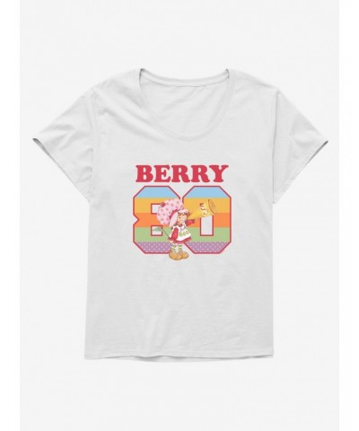 Strawberry Shortcake Berry 80 Retro Girls T-Shirt Plus Size $11.72 T-Shirts