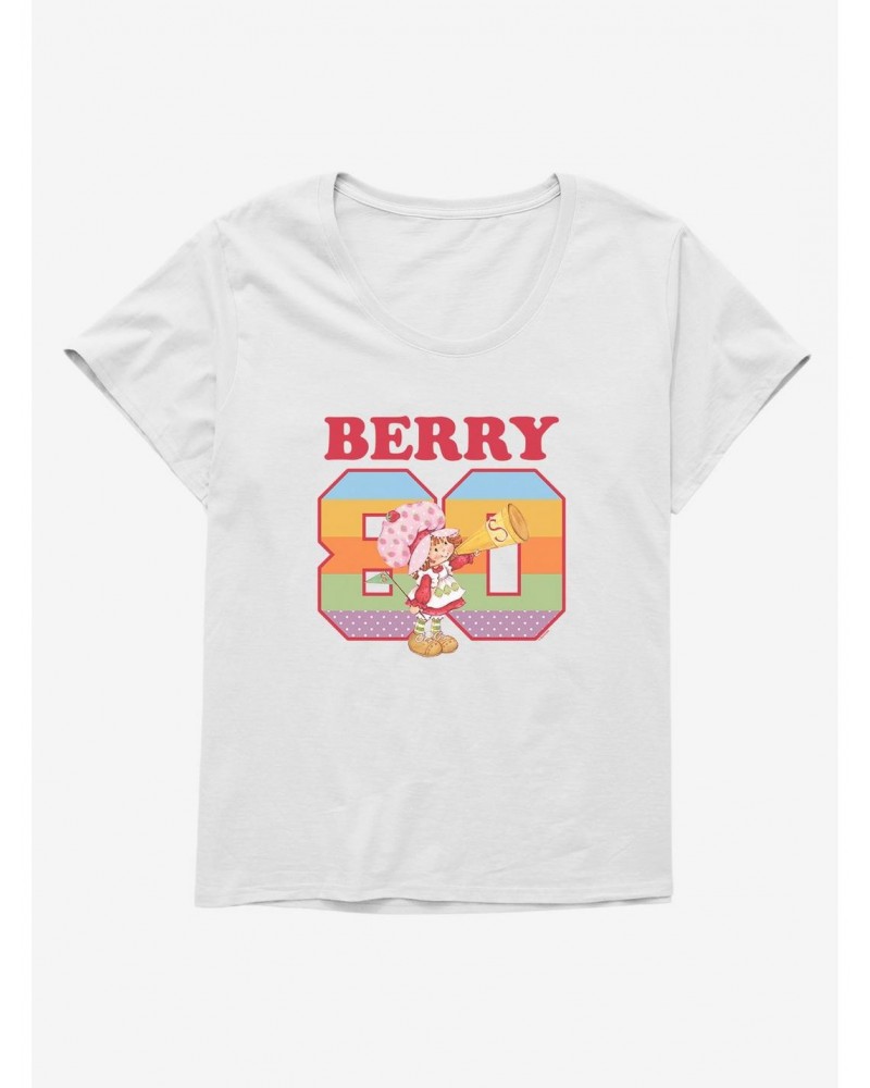 Strawberry Shortcake Berry 80 Retro Girls T-Shirt Plus Size $11.72 T-Shirts