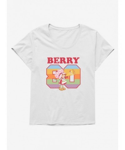 Strawberry Shortcake Berry 80 Retro Girls T-Shirt Plus Size $11.72 T-Shirts