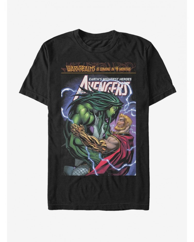 Marvel Hulk She Hulk Avengers T-Shirt $7.89 T-Shirts