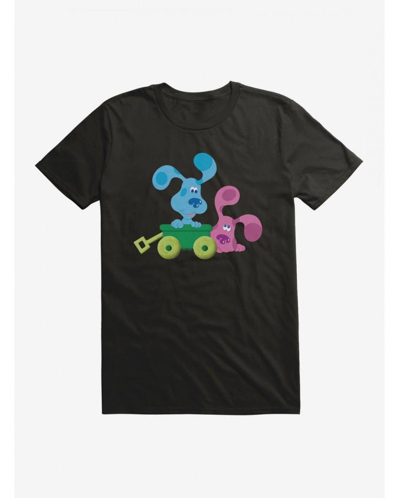 Blue's Clues Magenta And Blue Wagon Ride T-Shirt $10.99 T-Shirts