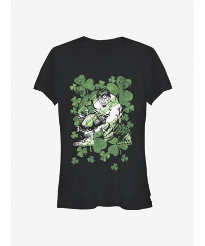 Marvel Hulk Lucky Hulk Girls T-Shirt $9.96 T-Shirts