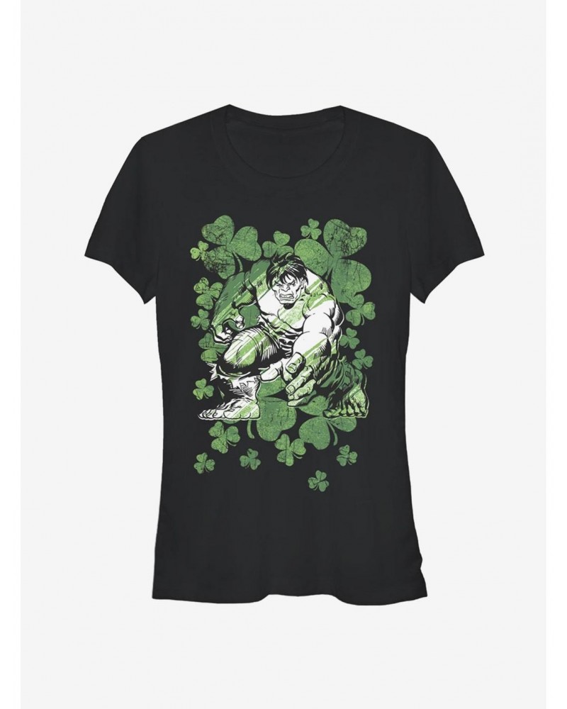 Marvel Hulk Lucky Hulk Girls T-Shirt $9.96 T-Shirts