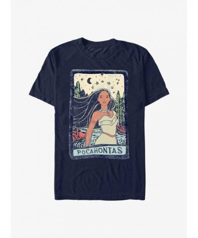 Disney Pocahontas Earth Day Block Print T-Shirt $7.27 T-Shirts