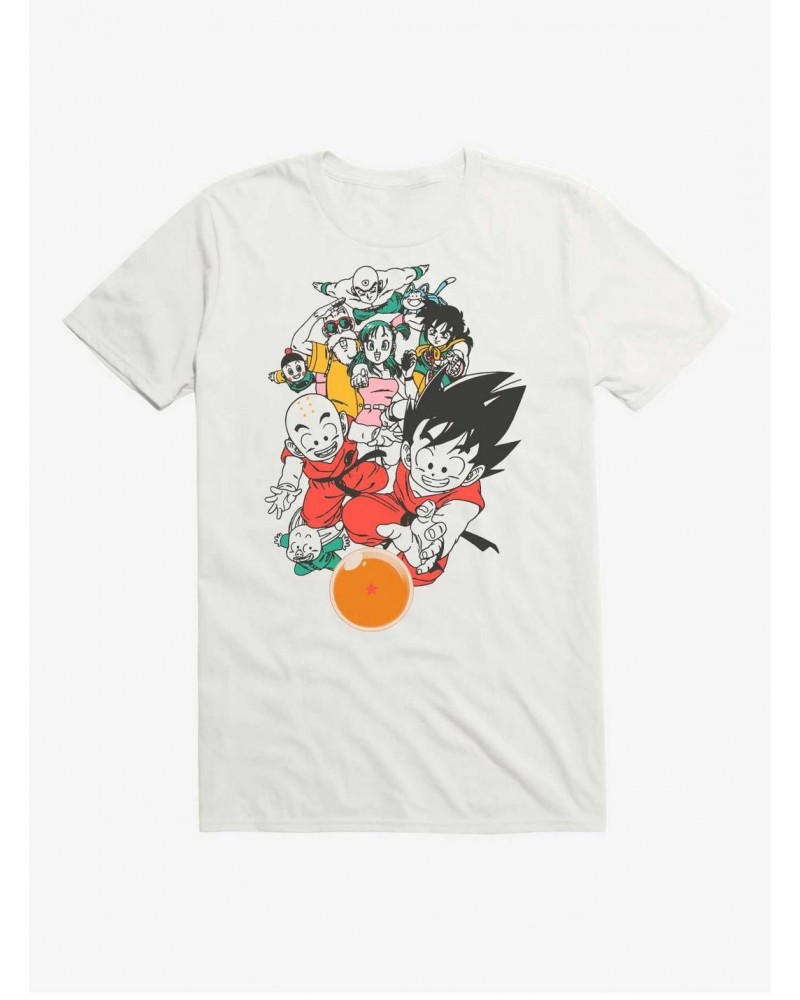 Dragon Ball Group Shot T-Shirt $8.37 T-Shirts