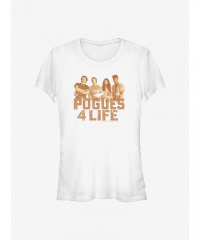 Outer Banks Pogues 4 Life Girls T-Shirt $5.40 T-Shirts