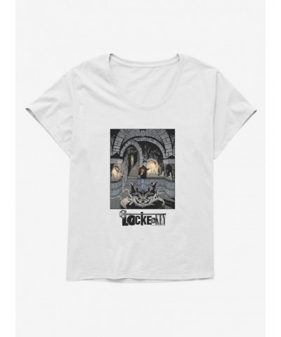 Locke & Key Dodge Crown Girls T-Shirt Plus Size $10.05 T-Shirts