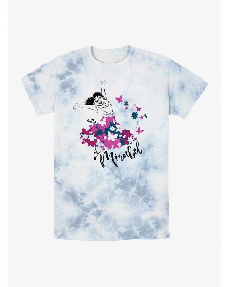 Disney Encanto Mirabel Butterfly Tie-Dye T-Shirt $8.55 T-Shirts