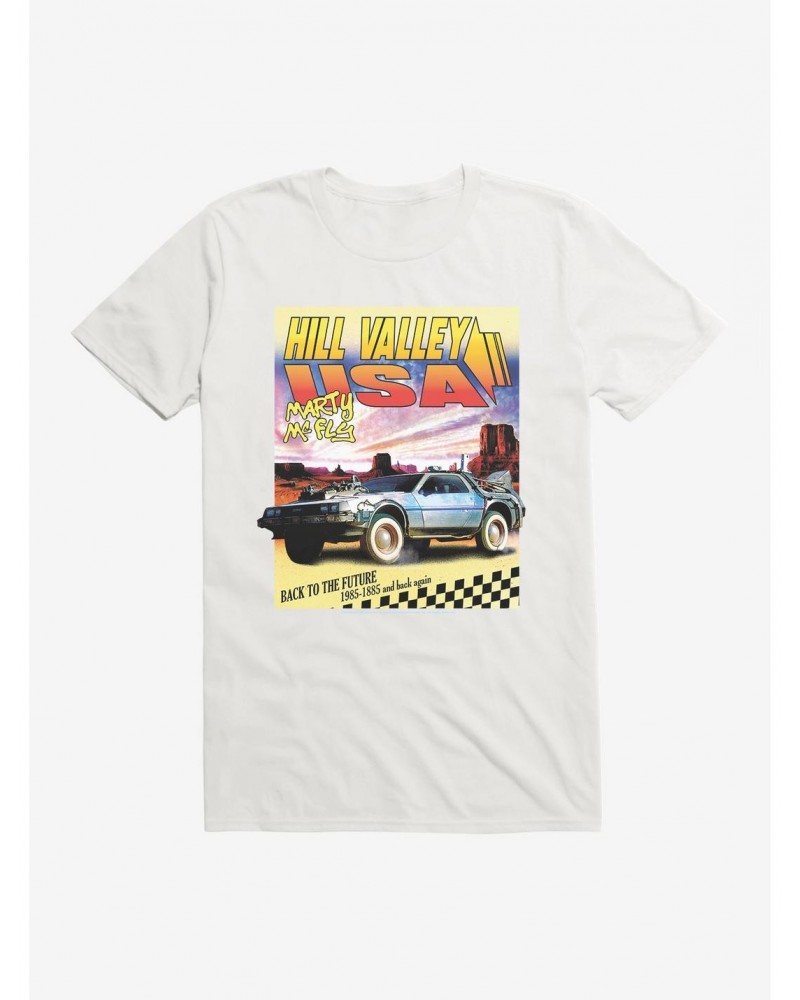 Back To The Future Hill Valley USA T-Shirt $8.99 T-Shirts