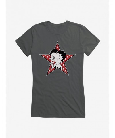 Betty Boop Blow A Kiss Girls T-Shirt $6.97 T-Shirts