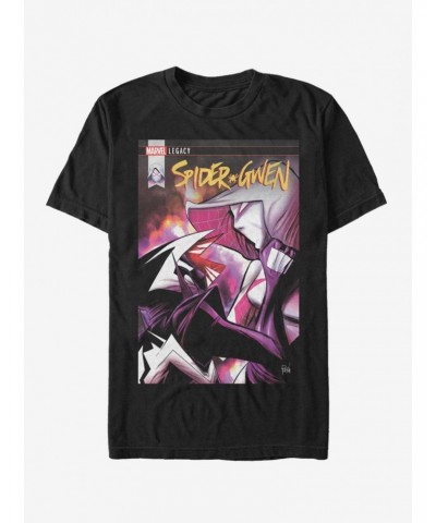 Marvel Spider-Man: Into The Spider-Verse Spider-Gwen March 18 T-Shirt $7.14 T-Shirts