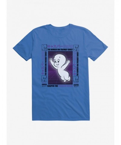 Casper The Friendly Ghost Virtual Raver Number One T-Shirt $10.28 T-Shirts