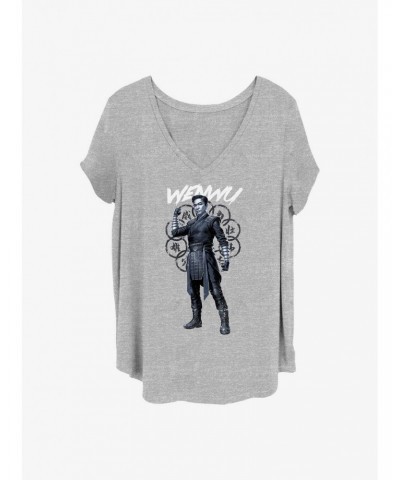 Marvel Shang-Chi and the Legend of the Ten Rings Wenwu Girls T-Shirt Plus Size $10.64 T-Shirts