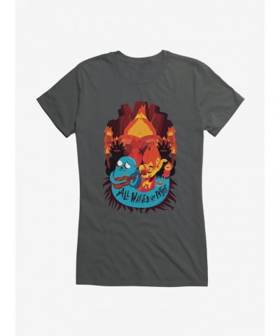 Adventure Time All Warmed Up Girls T-Shirt $7.37 T-Shirts