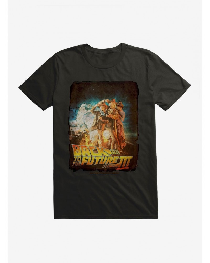 Back To The Future Part III Classic Poster T-Shirt $9.56 T-Shirts