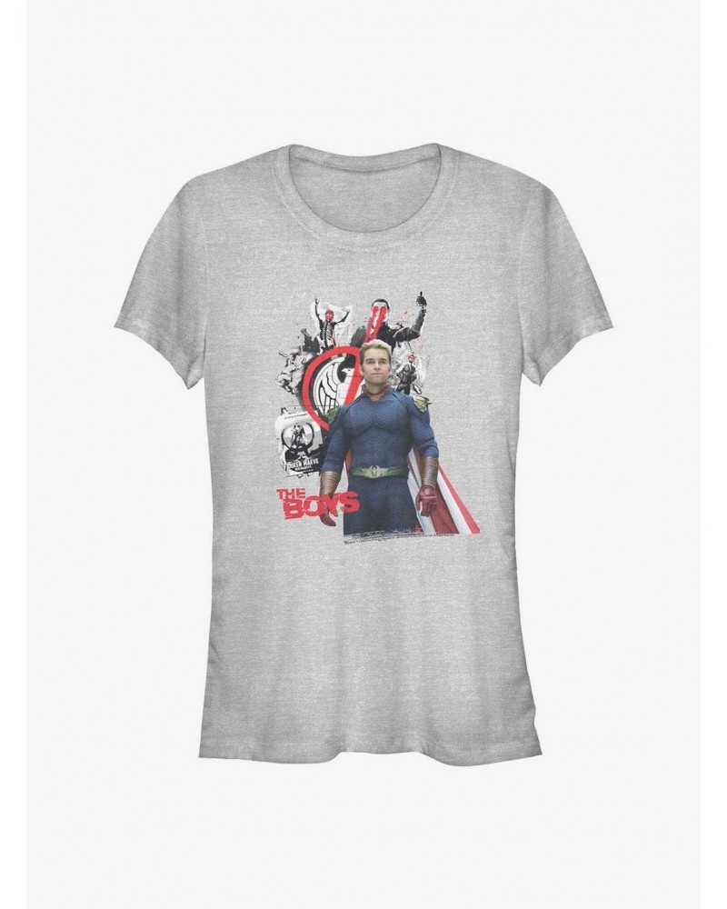 The Boys Homelander Girls T-Shirt $5.82 T-Shirts