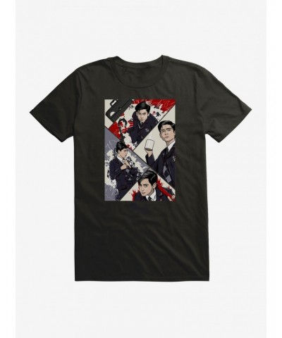 The Umbrella Academy Number Five Comic T-Shirt $7.46 T-Shirts