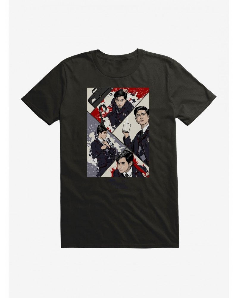 The Umbrella Academy Number Five Comic T-Shirt $7.46 T-Shirts