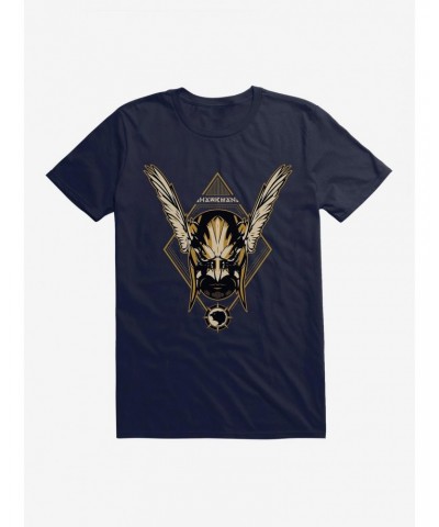 DC Comics Black Adam Hawkman Face T-Shirt $8.03 T-Shirts