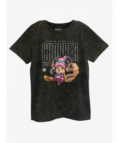 One Piece Film: Red Chopper Mineral Wash Boyfriend Fit Girls T-Shirt $8.10 T-Shirts