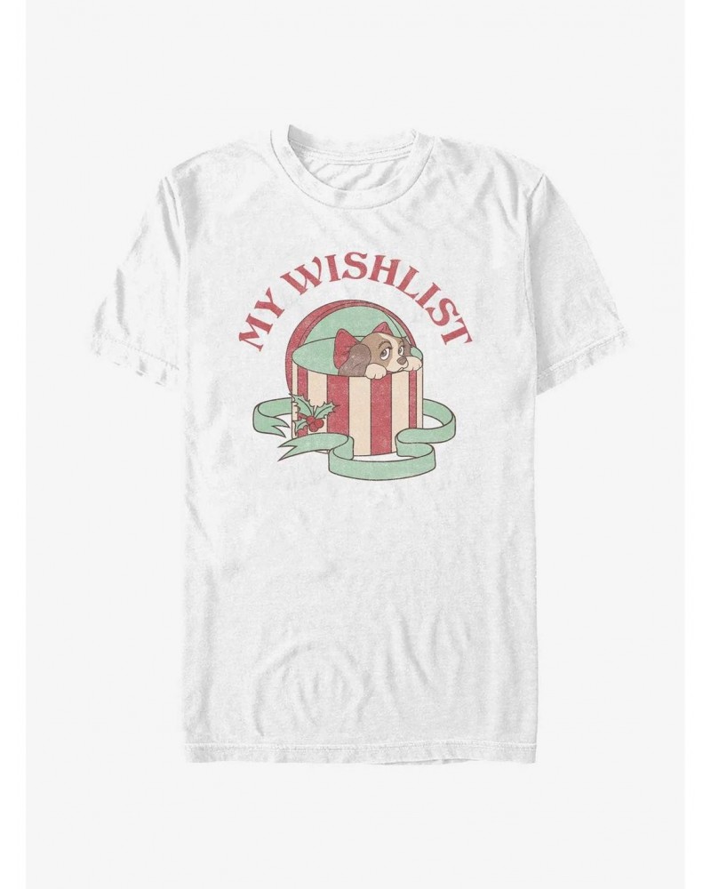 Disney Lady and the Tramp My Wishlist T-Shirt $8.41 T-Shirts