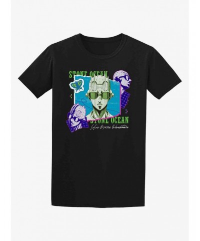 JoJo's Bizarre Adventure: Stone Ocean Stand Tonal T-Shirt $5.93 T-Shirts