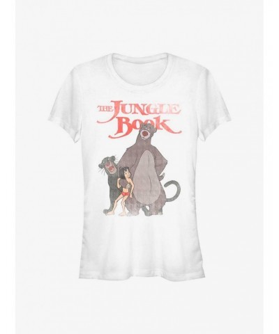 Disney The Jungle Book Jungle Family Girls T-Shirt $9.96 T-Shirts