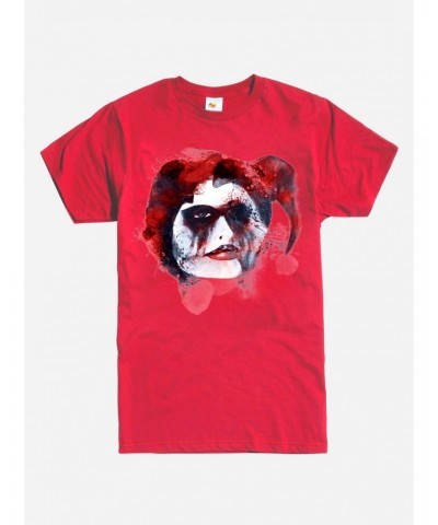 DC Comics Batman Harley Quinn Watercolor T-Shirt $8.60 T-Shirts