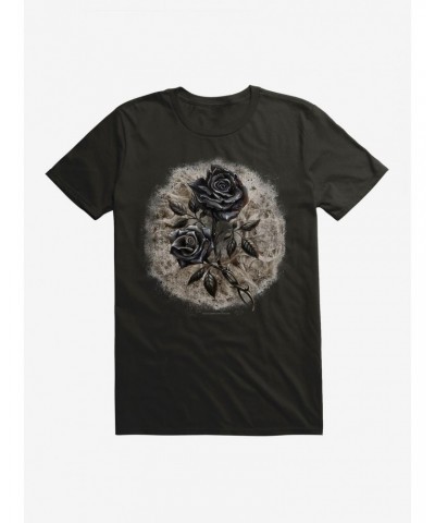 Alchemy England Black Roses T-Shirt $6.12 T-Shirts