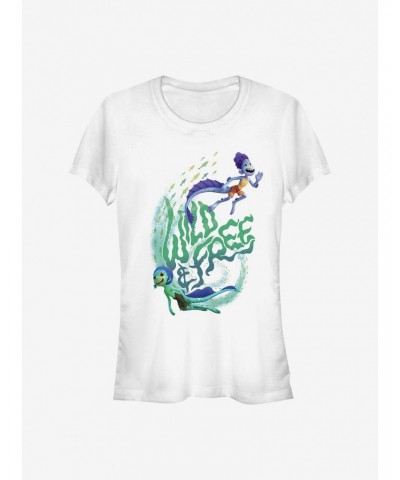 Disney Pixar Luca Wild & Free Girls T-Shirt $7.37 T-Shirts