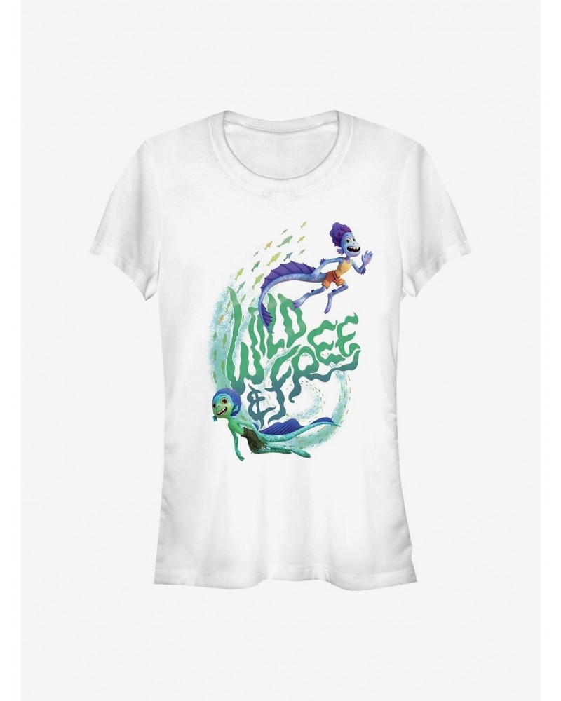 Disney Pixar Luca Wild & Free Girls T-Shirt $7.37 T-Shirts