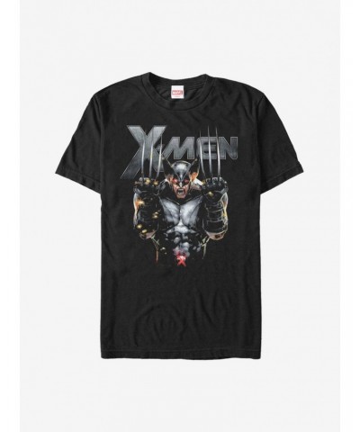 Marvel X-Men Wolverine Sharp Claws T-Shirt $6.68 T-Shirts