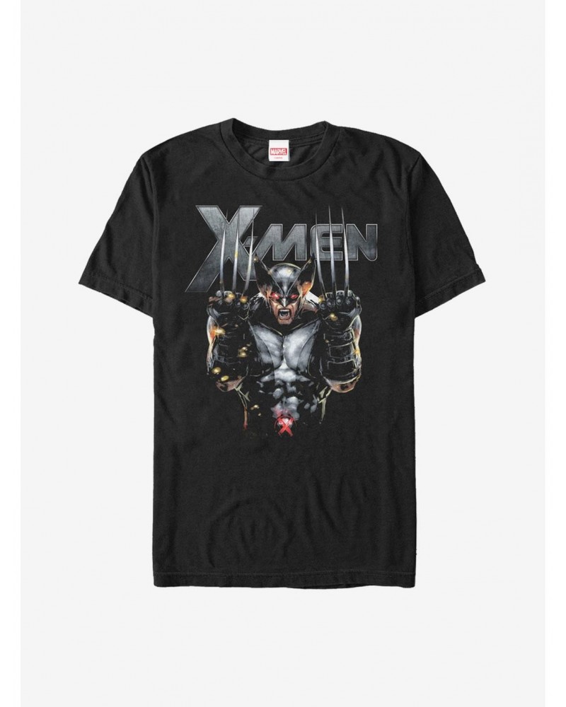 Marvel X-Men Wolverine Sharp Claws T-Shirt $6.68 T-Shirts