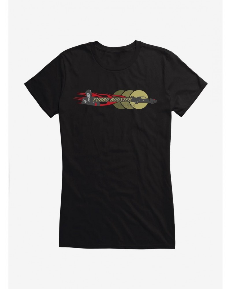 Knight Rider Turbo Booster Girls T-Shirt $8.96 T-Shirts