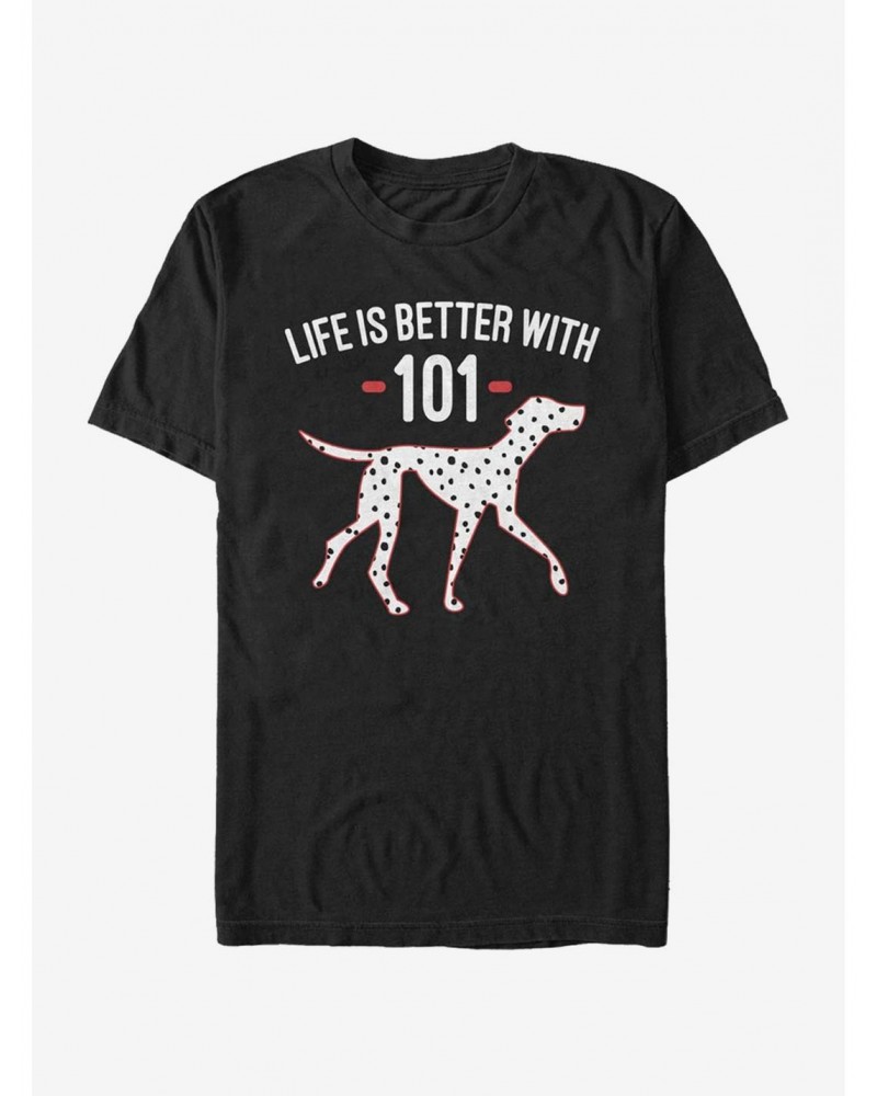 Disney 101 Dalmatians Better With T-Shirt $7.77 T-Shirts