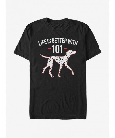 Disney 101 Dalmatians Better With T-Shirt $7.77 T-Shirts