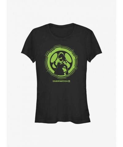 Overwatch 2 Lucio Super Crest Girls T-Shirt $7.15 T-Shirts