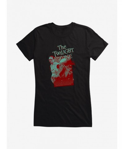 The Twilight Zone Eye Of The Beholder Girls T-Shirt $6.77 T-Shirts